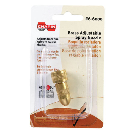CHAPIN Sprayr Nozzle Brass 6-6000